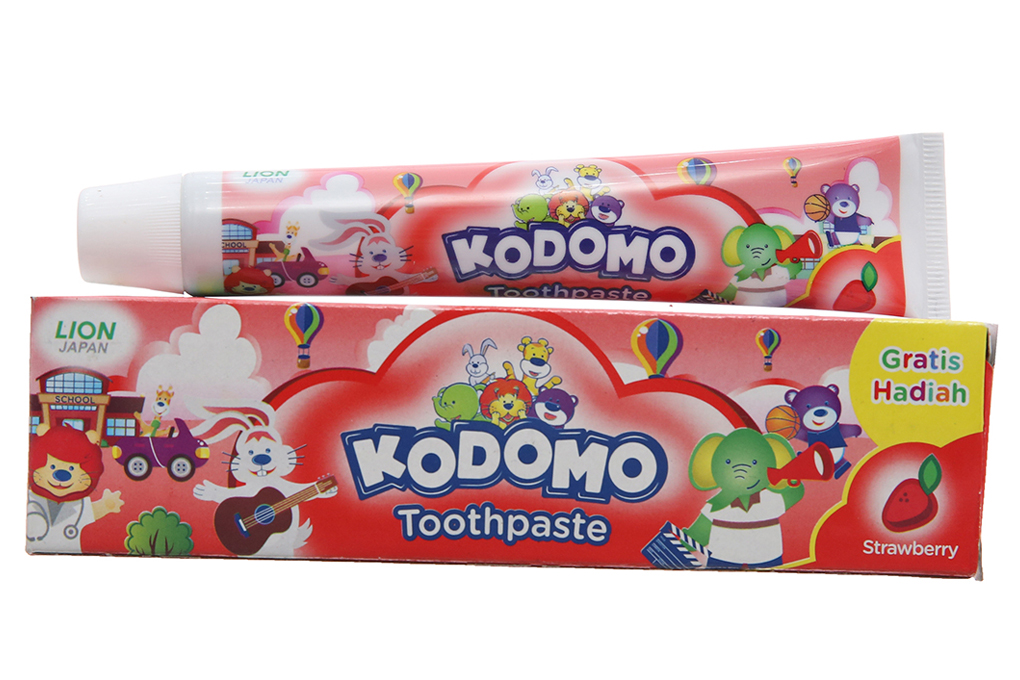 Kem đánh răng em bé Kodomo Nhật 45g chính hãng