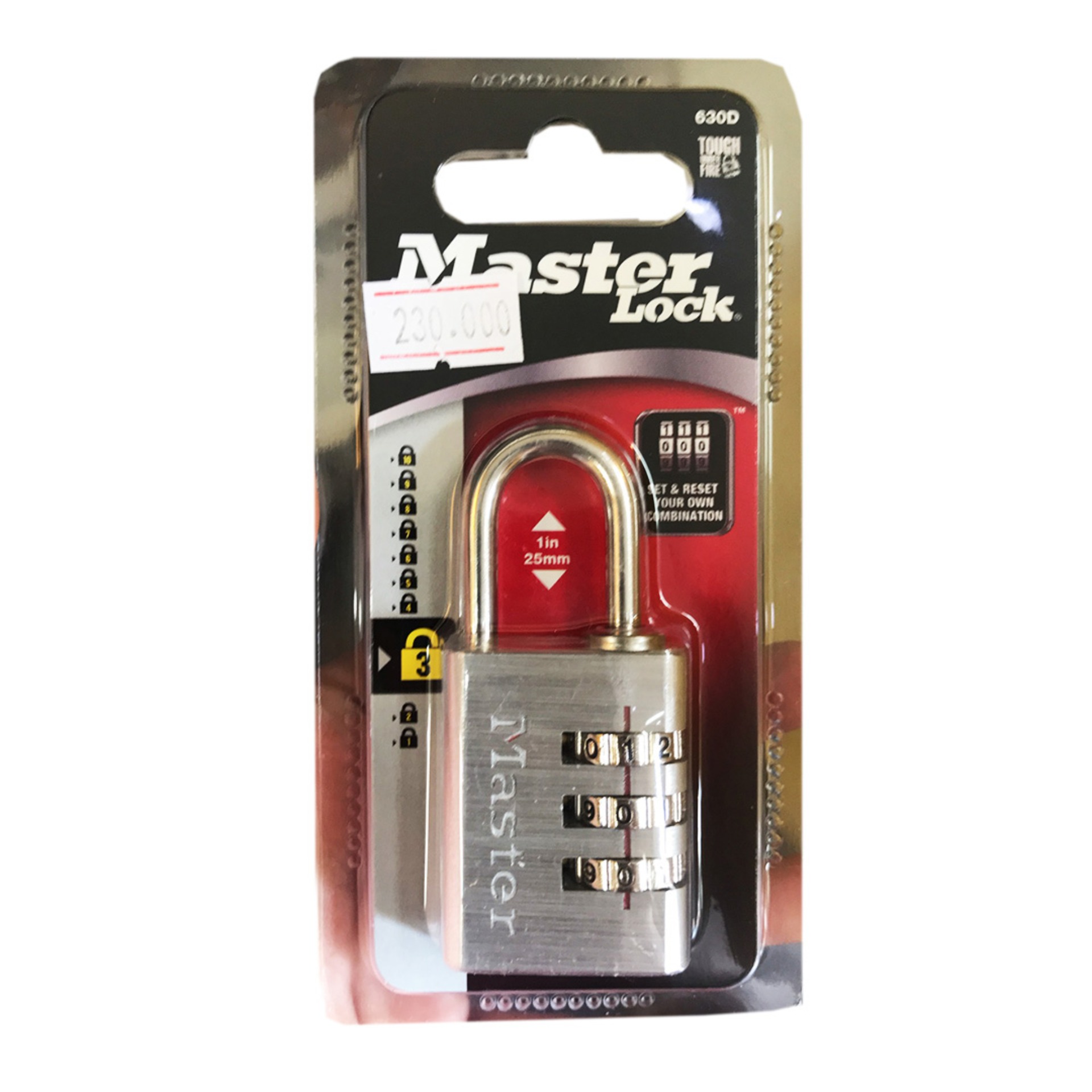 Khóa tủ cá nhân master lock 630eurd