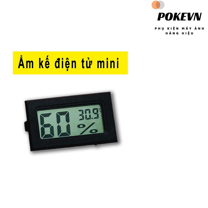 Ẩm kế điện tử dùng đo độ ẩm cho máy ảnh