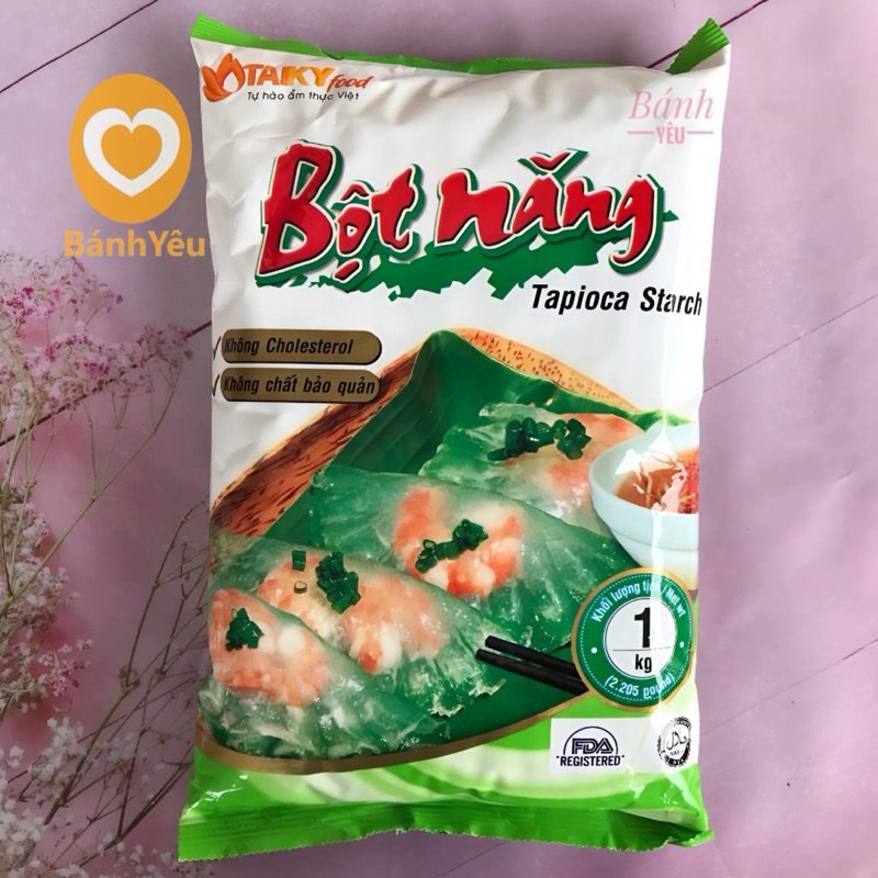 BỘT NĂNG TÀI KÝ 400G dùng làm bánh,chè,..