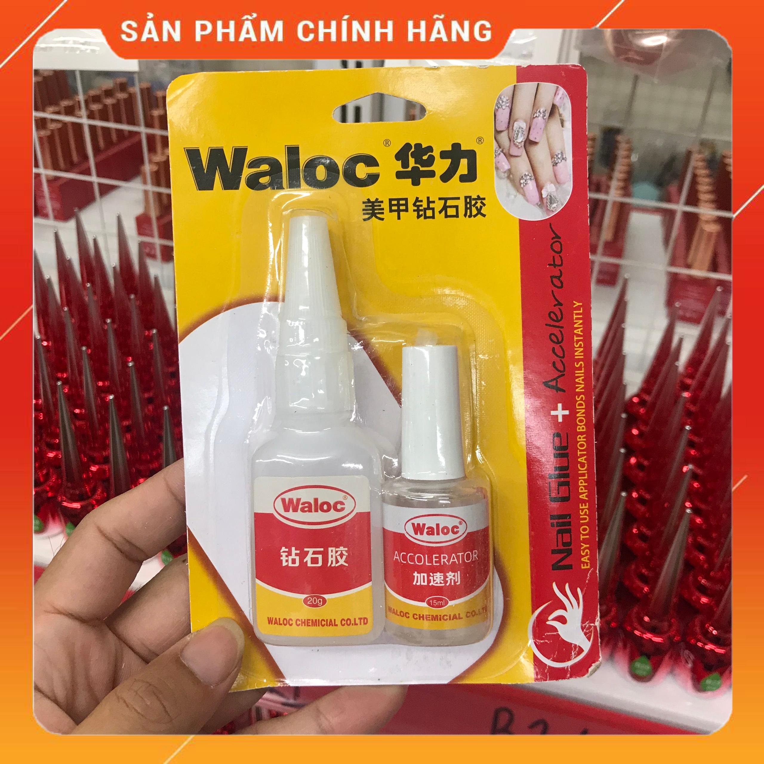 Keo bê tông dán móng giả - đính đá Waloc Siêu bền - Mini Nails