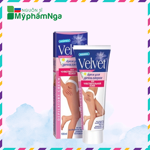 Kem tẩy lông Velvet dịu nhẹ