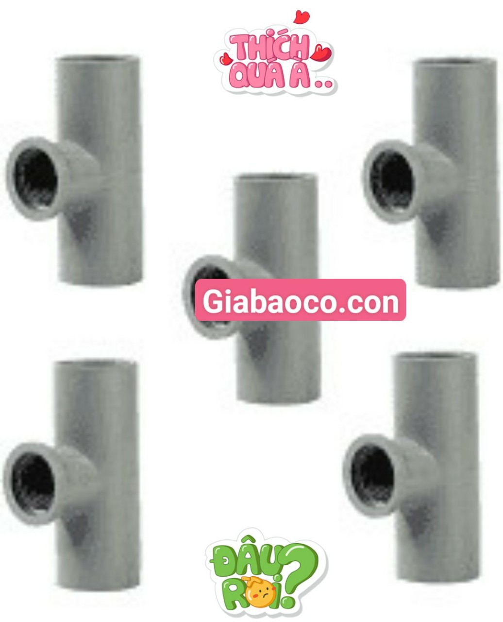 Tê Ren Trong Bằng Nhựa - Bình Minh : Phi 21mm, Phi 27mm