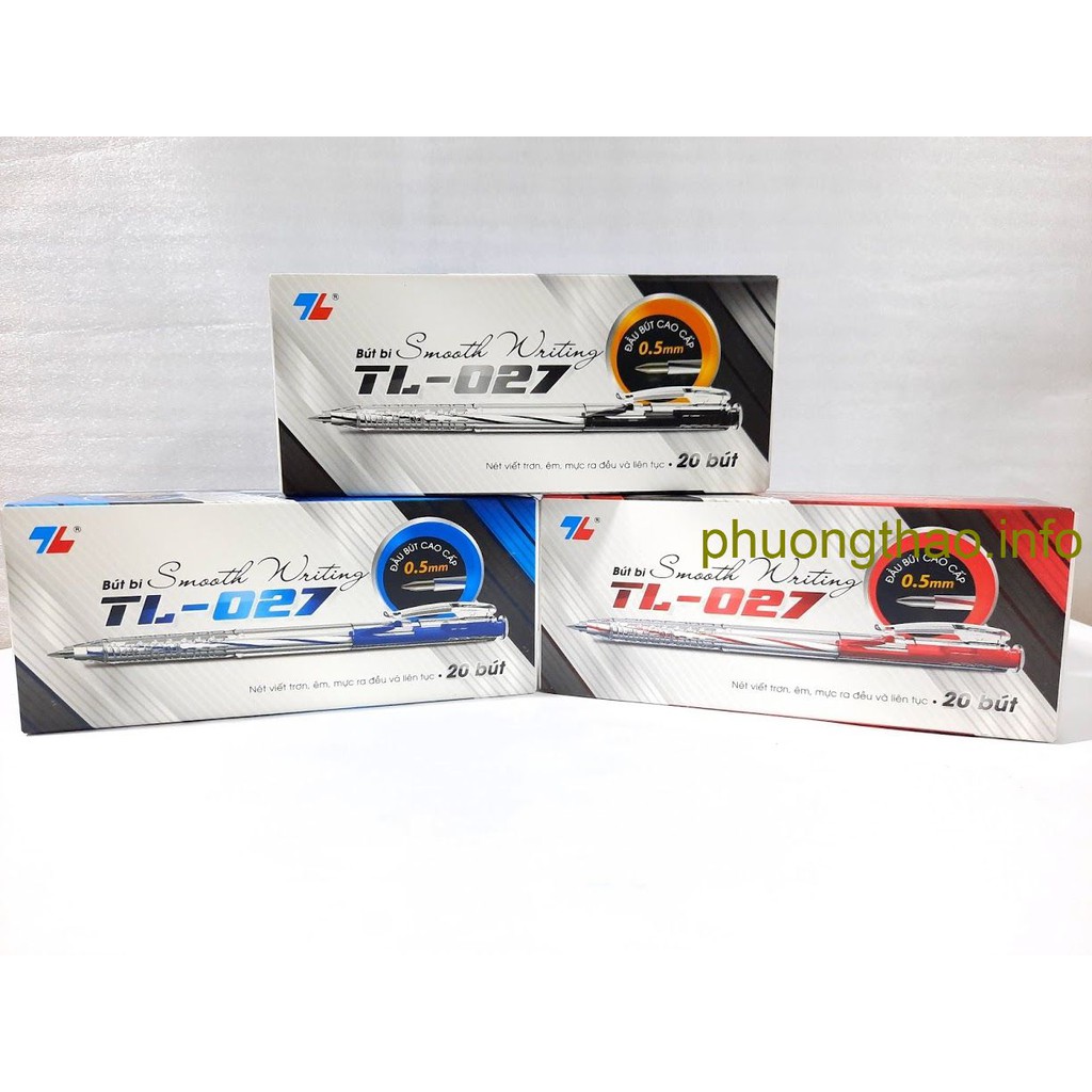 Hộp 20 Bút Bi Thiên Long TL-027 (  Thiên Long )