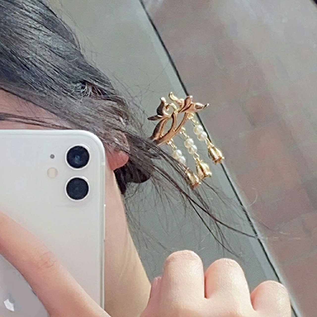 TRÂM BÚI TÓC CỔ PHONG HOA TUA RUA NỤ