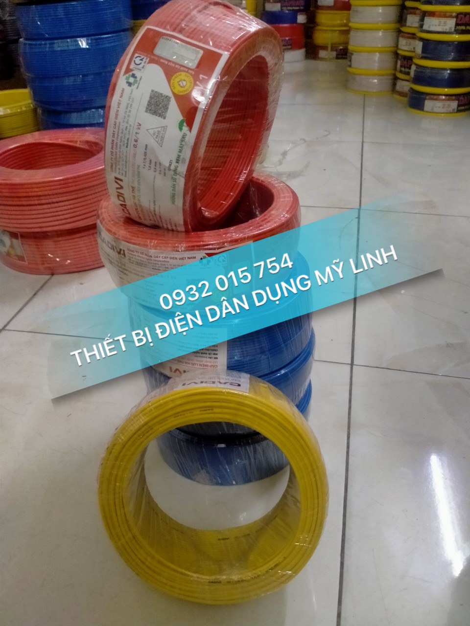 DÂY ĐIỆN ĐƠN CV 1.0 - CADIVI