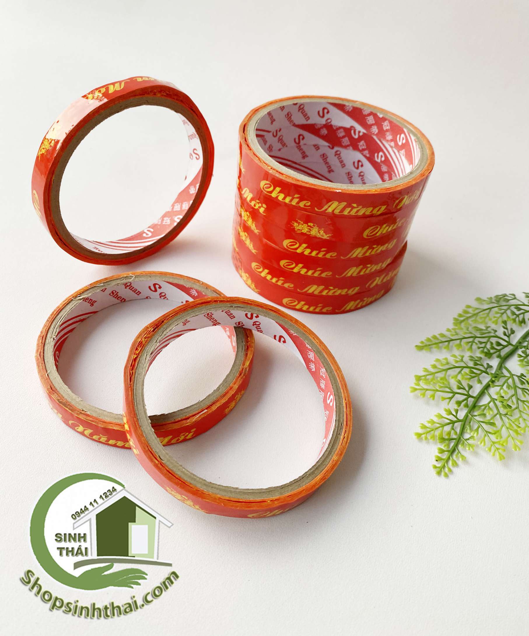[HCM]Băng keo chúc mừng năm mới ( 1 cuộn )