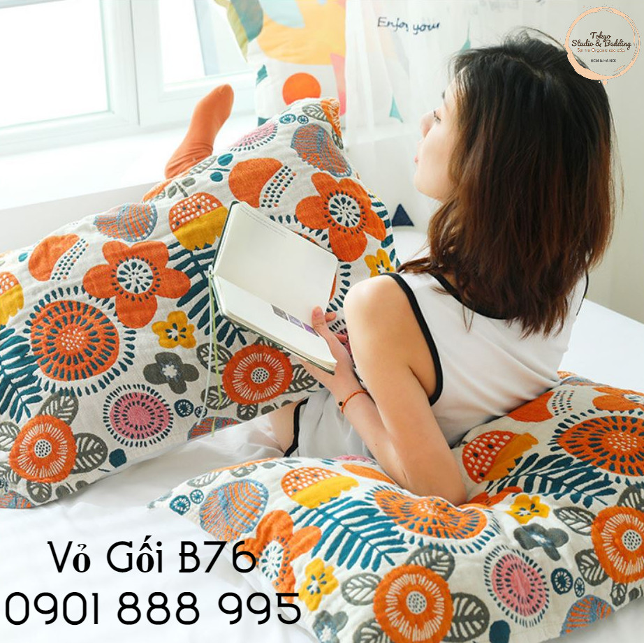 A28_Chăn Xô Organic Cotton Dòng Cao Cấp