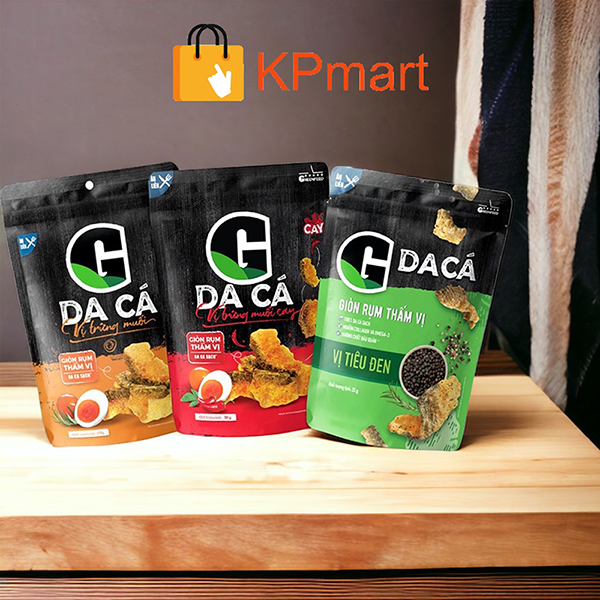 Da cá giòn rụm thấm vị G Kitchen 25g