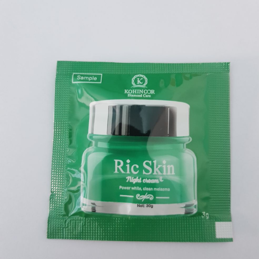 [HCM]kem face ric skin đêm (gói 3g)