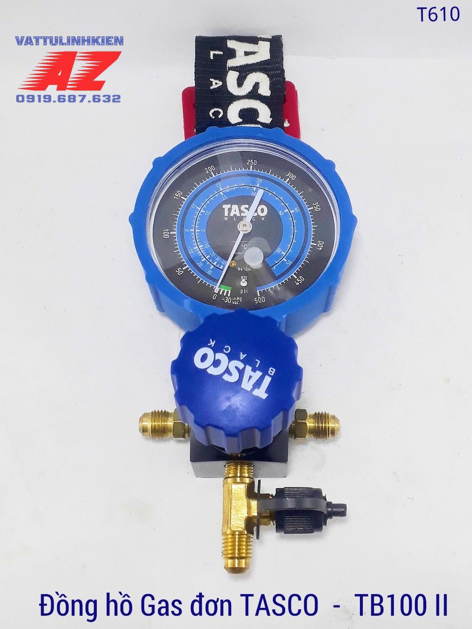 Bộ đồng hồ đo Gas R32, R410A TASCO BLACK Model:TB100 II