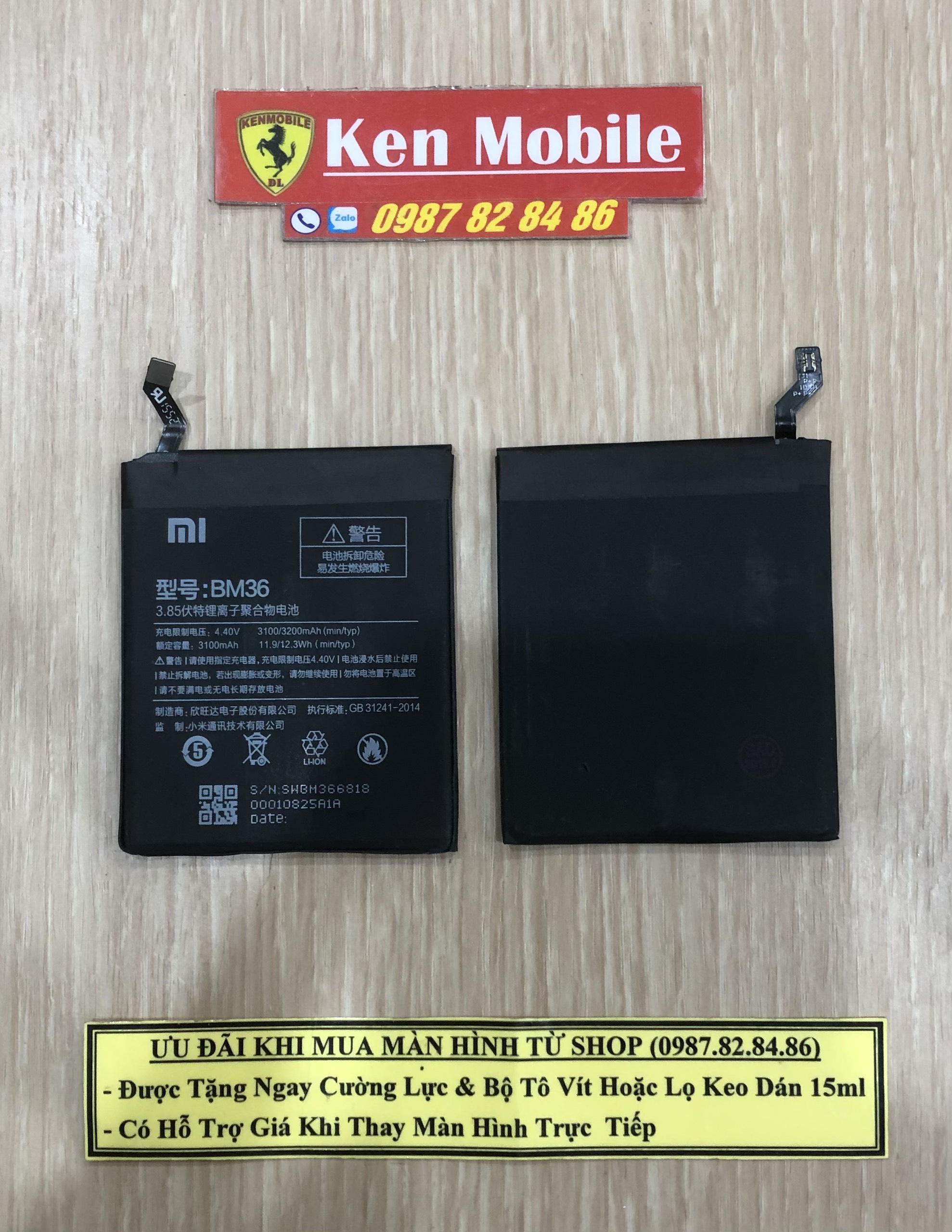 Pin xiaomi bm36 dùng cho xiaomi mi5s