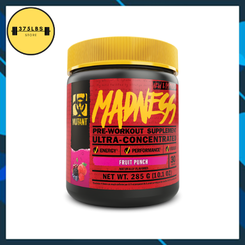 [CHÍNH HÃNG] Tăng sức mạnh Mutant Madness pre-workout 285g- 30ser