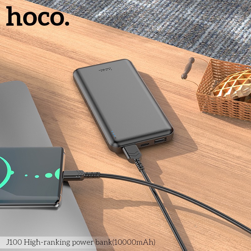 [HCM]Pin Sạc Dự Phòng Chính Hãng HOCO J100-10.000mAh-HOCO J100