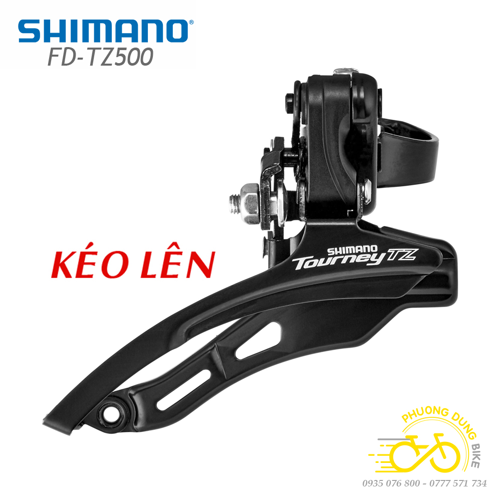 Sang đĩa (Sang đề trước) xe đạp SHIMANO TOURNEY FD-TZ500