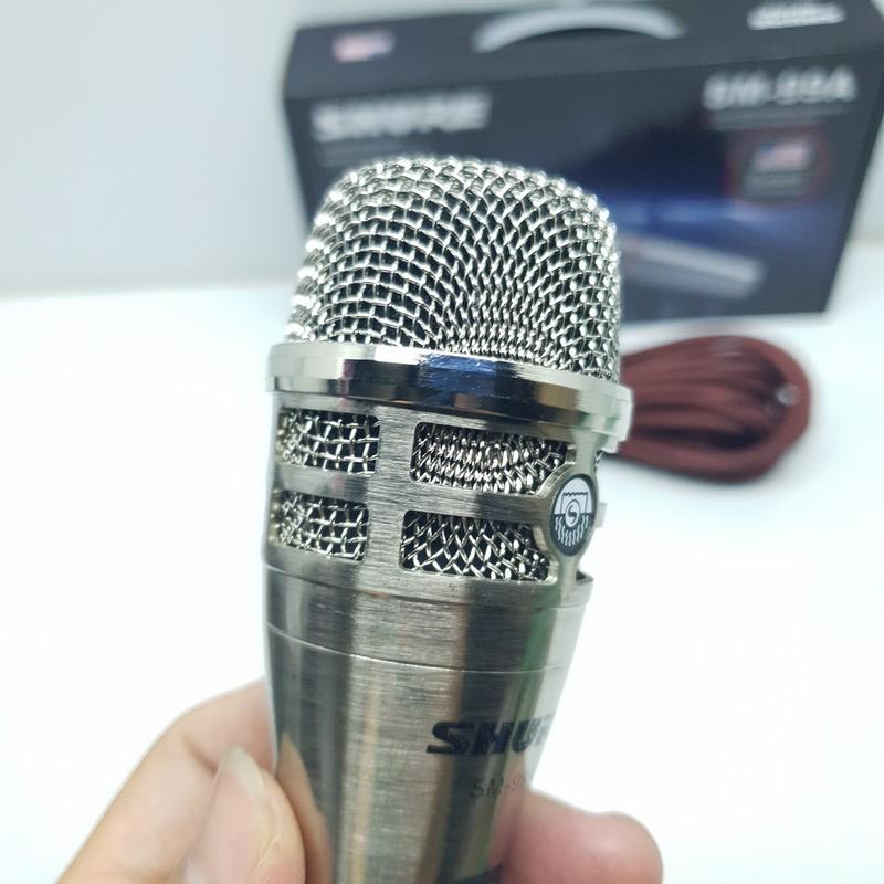 Micro có dây hát karaoke SHURE SM-99A CAO CẤP NEW 2019