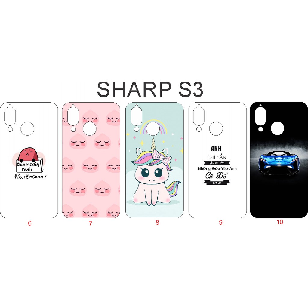Ốp lưng Sharp Aquos S3 Mini hình siêu đẹp (P1)