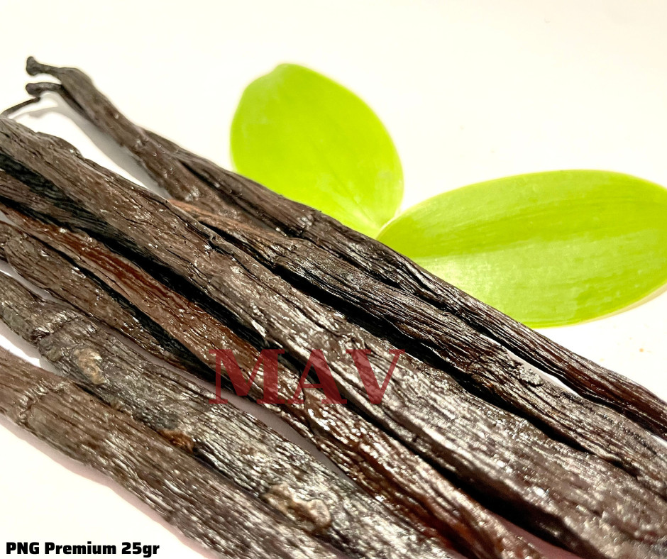 Quả Vanilla Papua New Guinea Thượng Hạng (SET 25 GRAMS)
