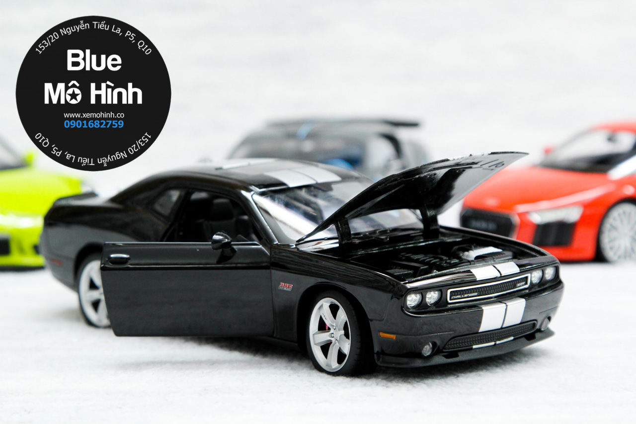 Blue mô hình | Xe mô hình Dodge Challenger SRT 1:24