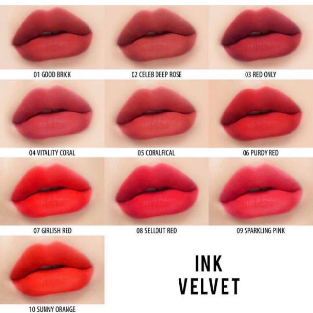 Son ink velvet