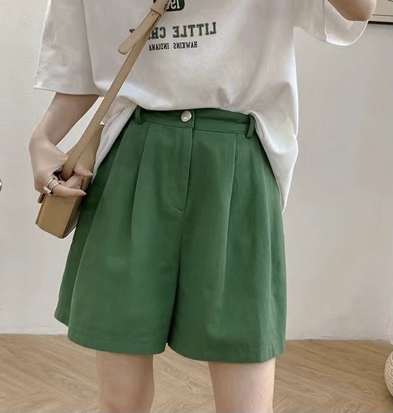 Quần Đùi Nữ, Quần Soóc, Chất Ka Ki Mã L18