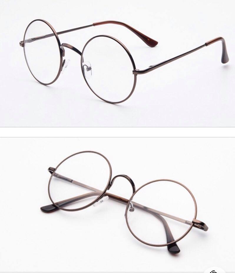 Kính Mắt tròn xoe ulzzang Hàn Quốc