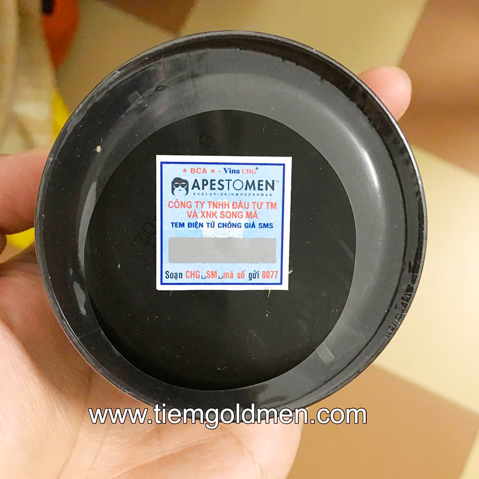 [CHÍNH HÃNG] Sáp Vuốt Tóc Volcanic Clay Tem SMS (Mới nhất)