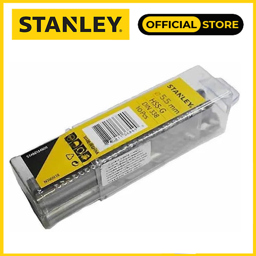 Mũi khoan sắt 5.5MM HSS Stanley STA50074B10