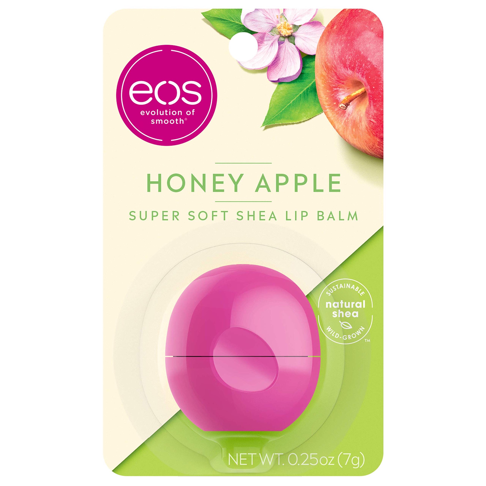 [HCM]Son dưỡng eos Super Soft Shea Lip Balm - Honey Apple