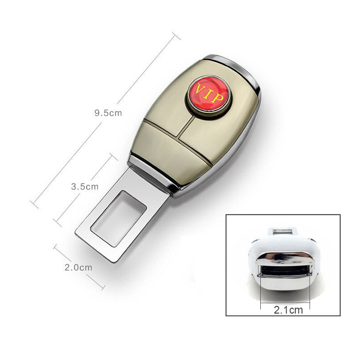 Chốt cắm khóa dây an toàn 4S có khe cắm nối tiếp (1 cái)
