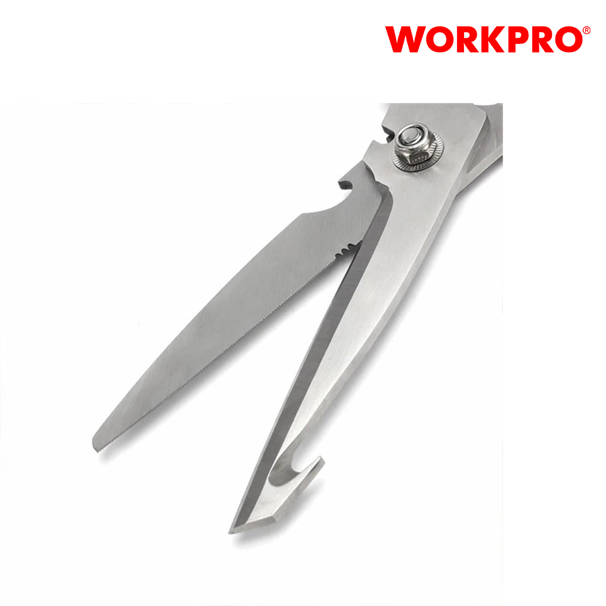 Workpro 250mm (10 inches) multi-function kitchen scissors-w0214006