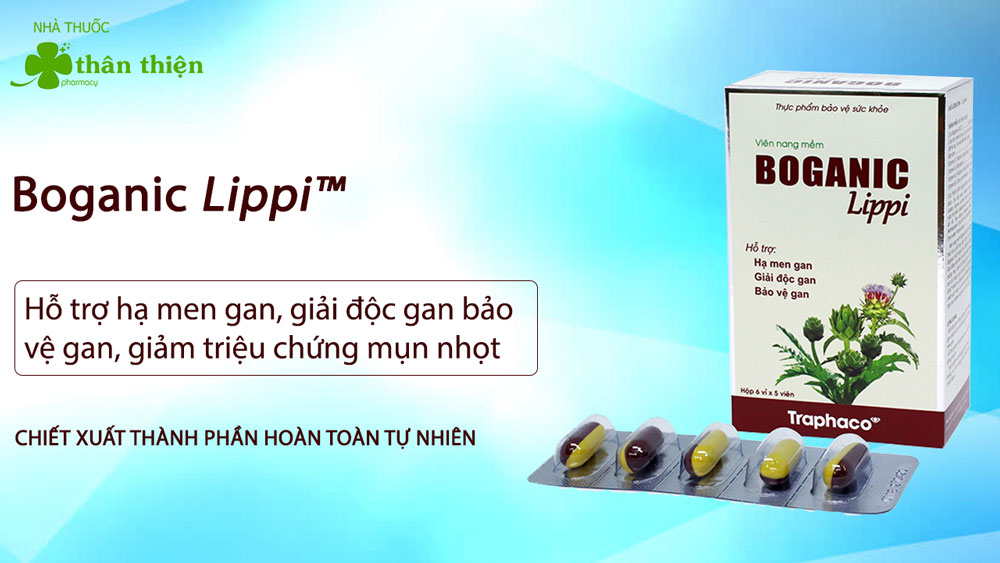 Giải độc gan BOGANIC LIPPI