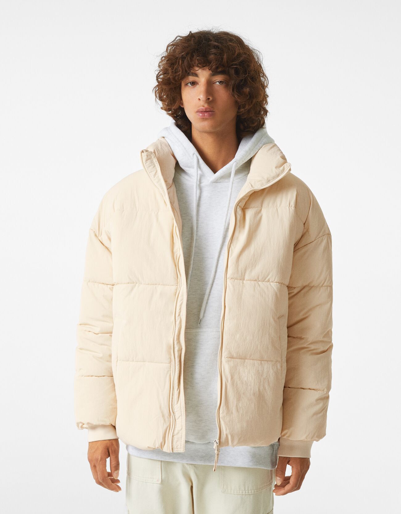[Chính Hãng] Áo Phao Béo Bershka Puffer Jacket 2022, Basic, Oversize Cao Cấp, xuất US, Unisex