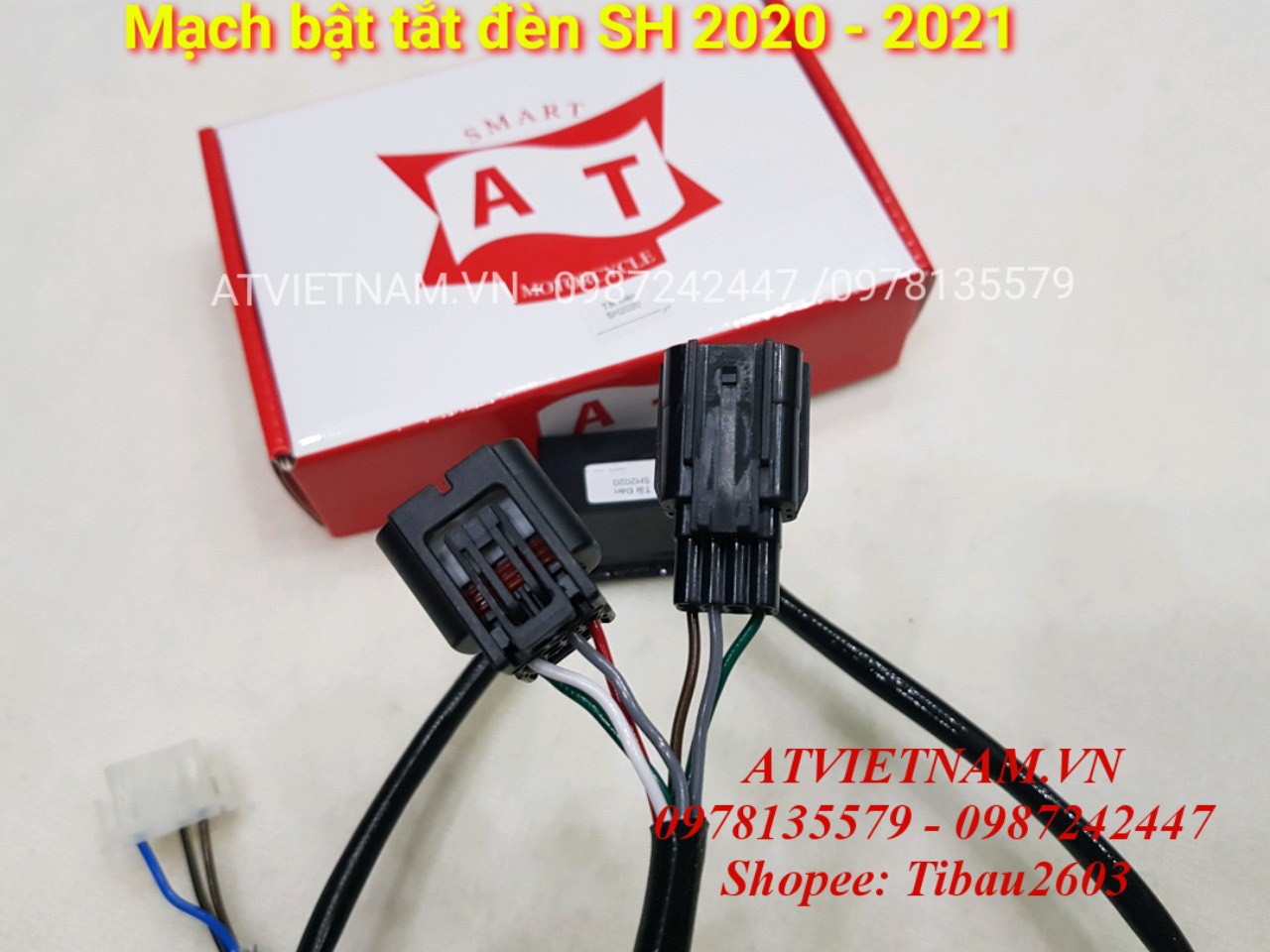 MẠCH TẮT ĐÈN xe SH 2020 - 2021 ( tích hợp passing đèn pha)