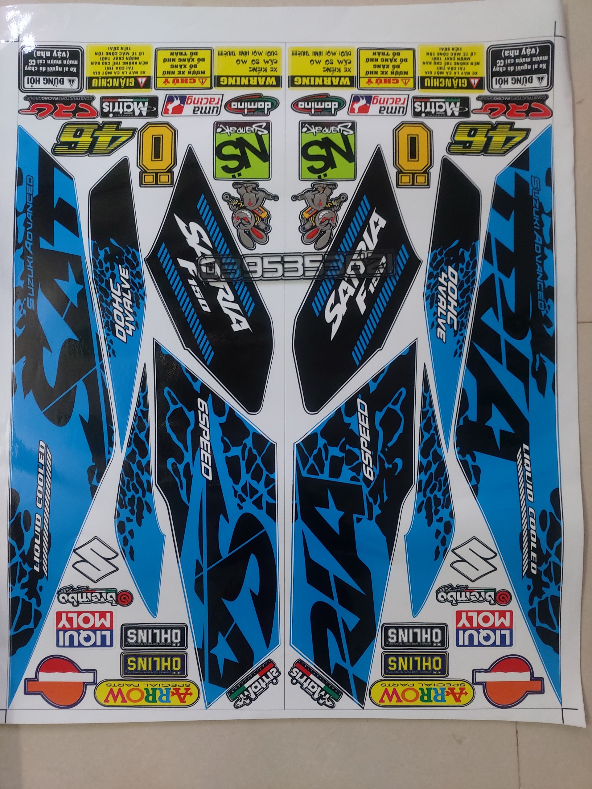 [HCM]Tem satria fi báo đốm xanh nitron