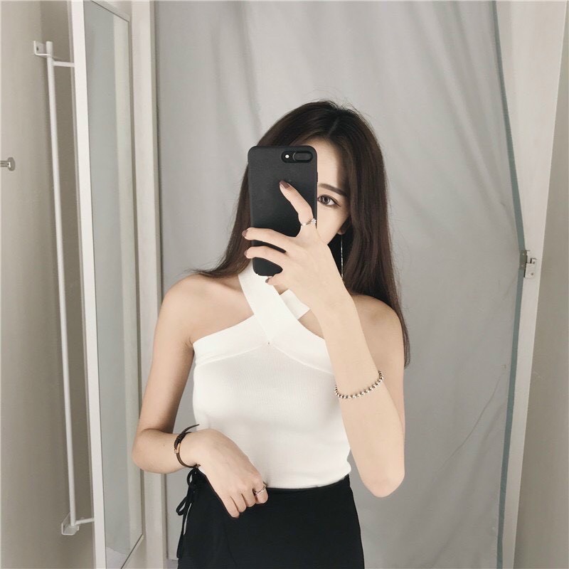 Áo Yếm Chéo Cổ
