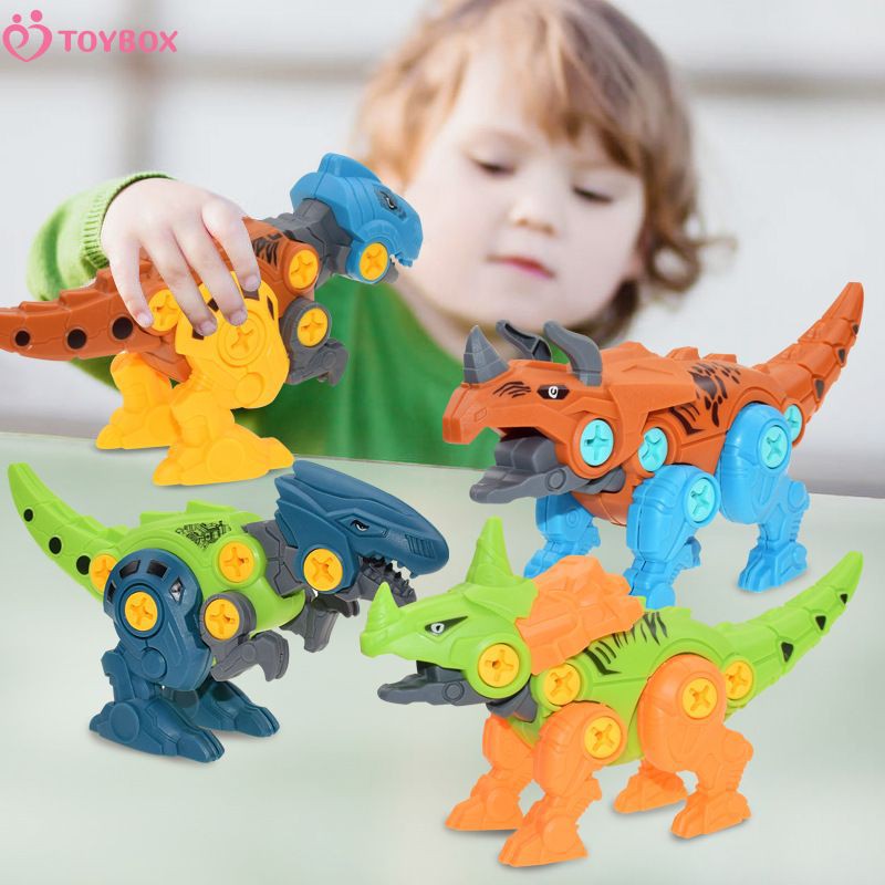 Mô hình khủng long lắp ráp ốc vít cho bé sáng tạo