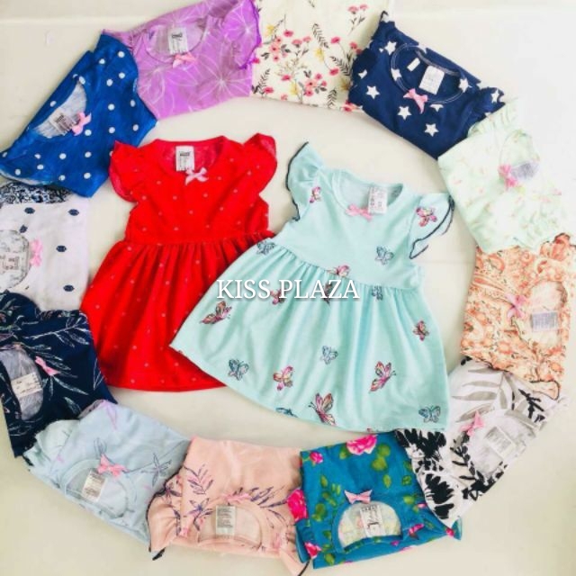 MÀU ĐẸP | VÁY CÁNH TIÊN | VÁY TẾT | CHẤT THUN NHIỀU HOẠ TIẾT XINH CHO BÉ 7-17KG | VIDEO THẬT | KISS PLAZA
