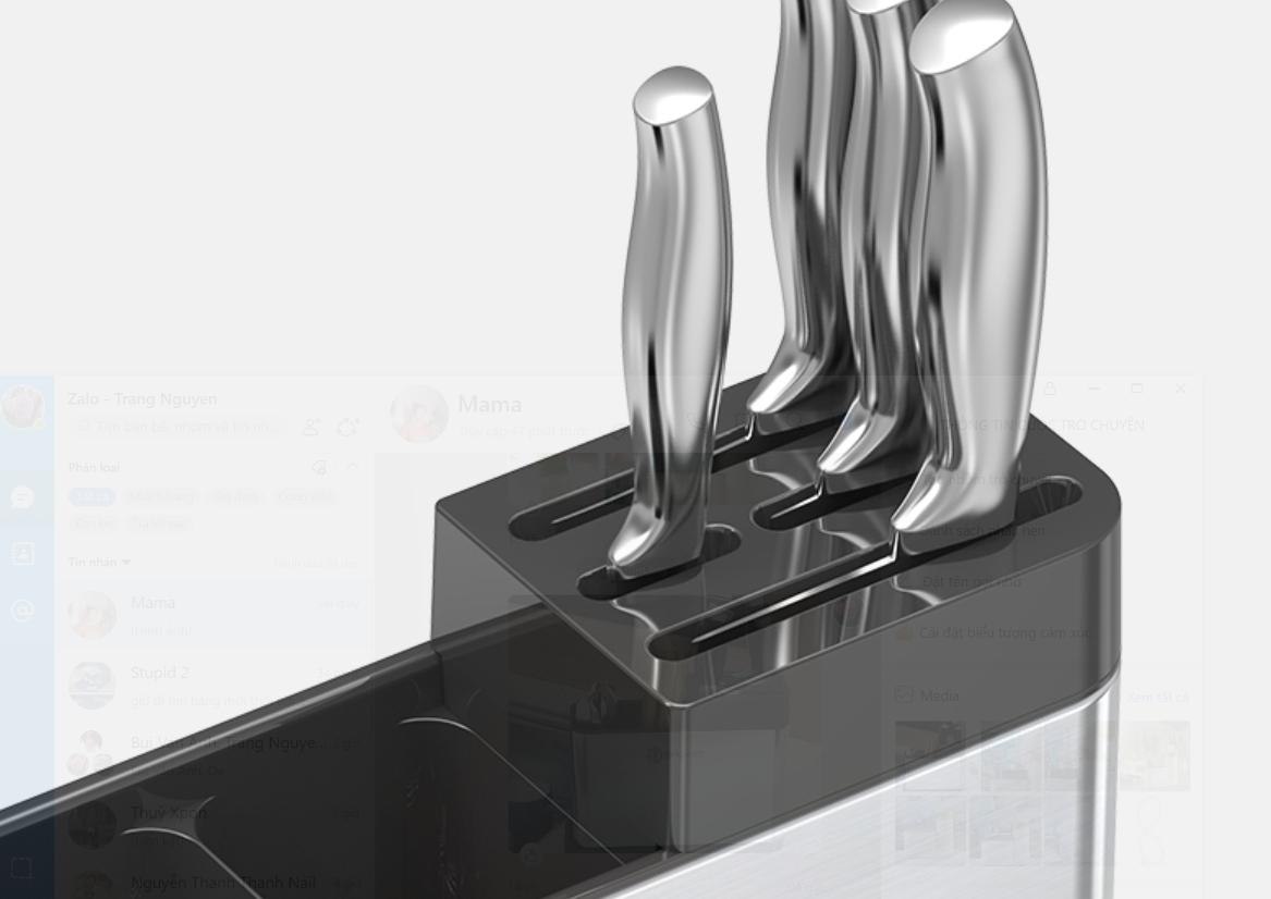 Hộp đựng dao đũa thìa cao cấp SINOART