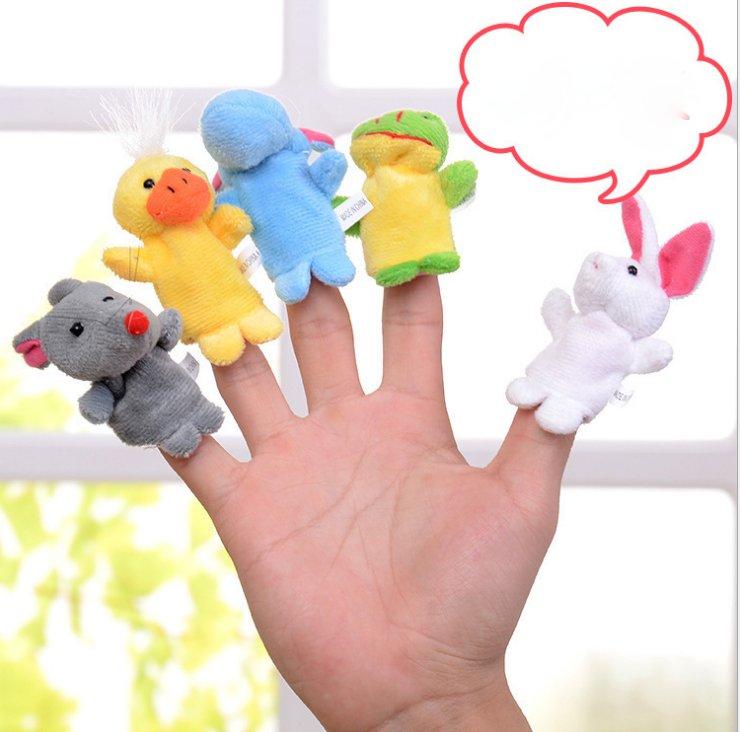 Combo 10 con rối ngón tay hình thú