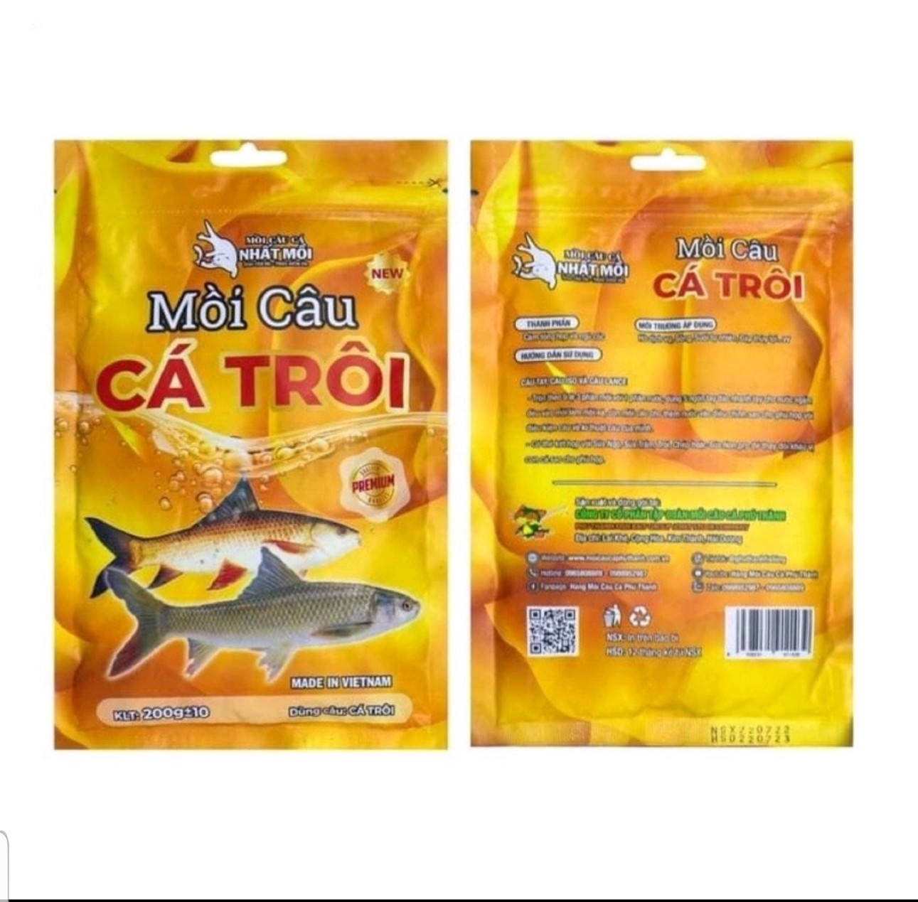 Mồi Câu Cá Trôi Nhất Mồi - Mồi Câu Cá Phú Thành