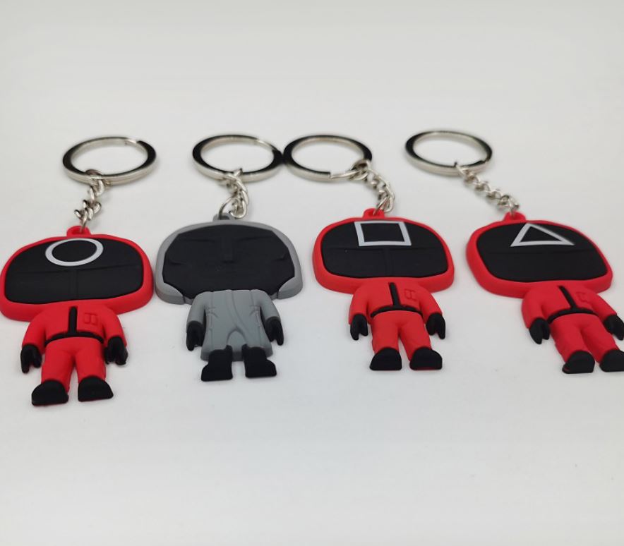 Móc Khóa Squid Game Trò Chơi Con Mực Mới Của Hàn Quốc
