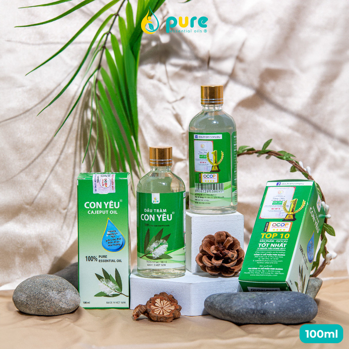 Con Yeu Cajeput Oil - 3.4oz