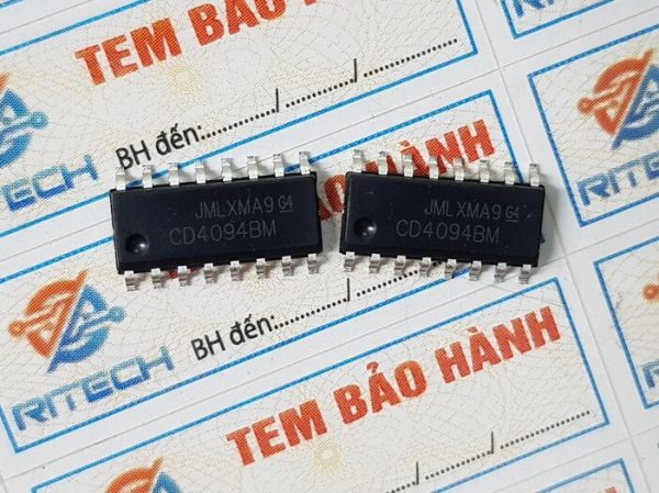 Combo 10 chiếc cd4094bm, cd4094 ic số sop-16