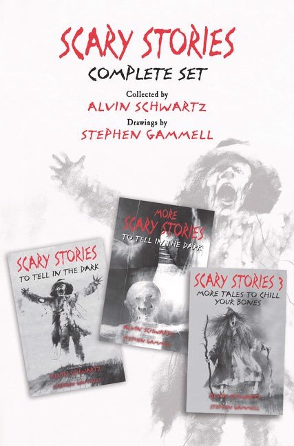 Scary Stories Paperback 3-book Box Set