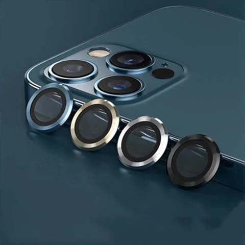 Bộ 3 dán bảo vệ camera iPhone 14 Pro Max dán từng mắt camera - đủ màu