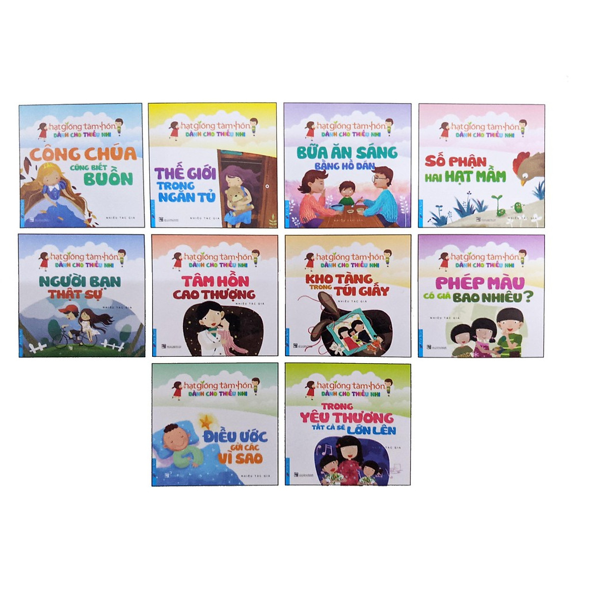 Sách - Bộ Hạt Giống Tâm Hồn Dành Cho Thiếu Nhi (Bộ 5 Cuốn)