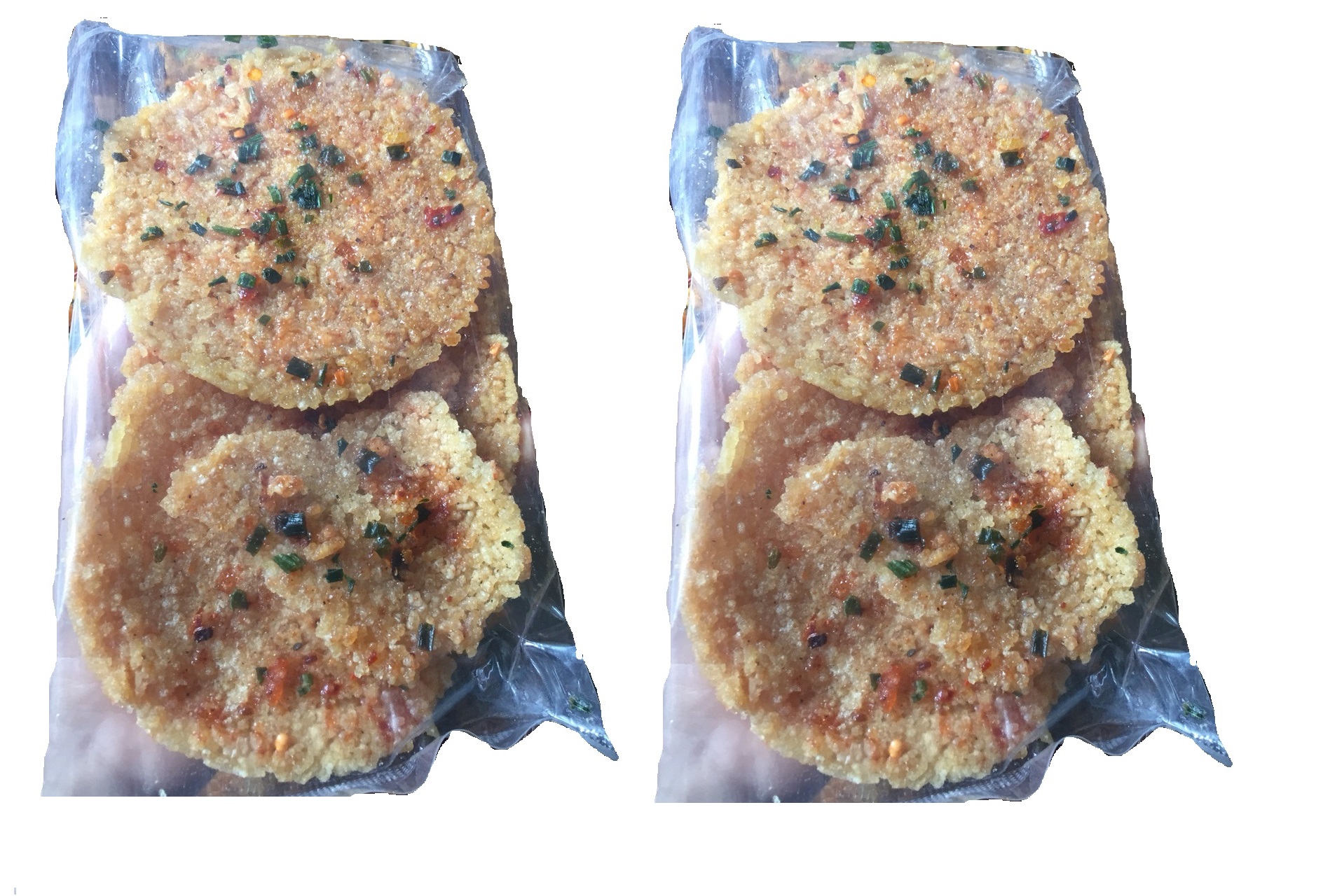 COMBO 2 gói CƠM CHÁY MẮM ỚT (70g/gói 3 miếng) BÒ ĐỘI NÓN