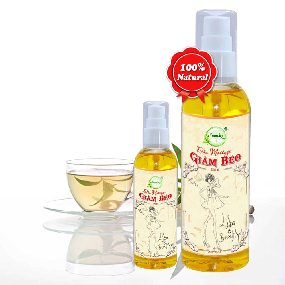 Dầu Massage Giảm Béo mỡ bụng 50ml - Henashop