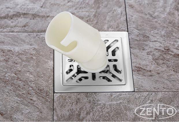 Phễu thoát sàn máy giặt chuyên dụng Zento TS106 (10x10cm)